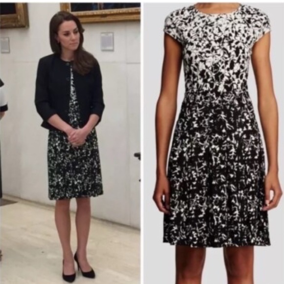 Tory Burch Dresses & Skirts - Tory Burch Sophia Print A-Line Dress (as seen on Kate Middleton) - Size Medium